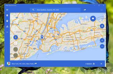 Map App Discovery, или Карты Google для Windows 10