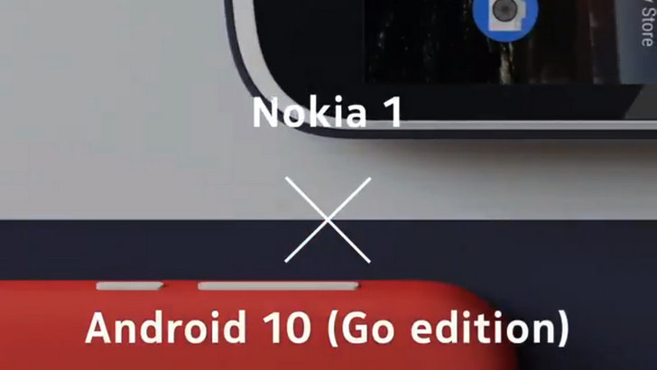 Nokia 1. Смартфон начального уровня получил обновление Android 10 (Go Edition)