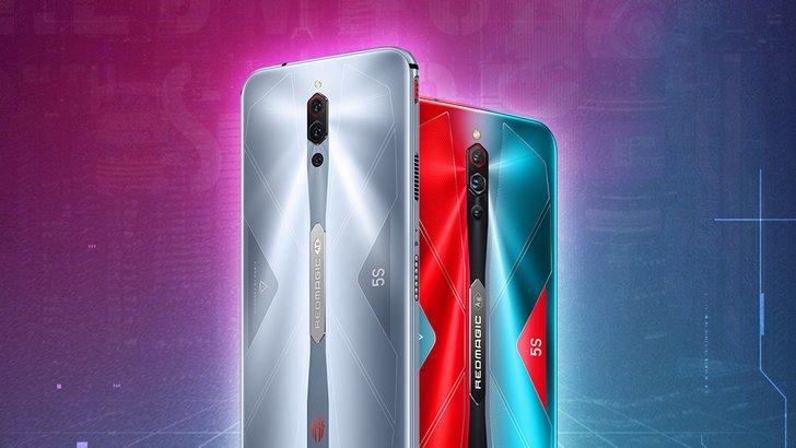 Nubia Red Magic 5S. Новый игровойй смартфон получил экран с частотой обновления 144 Гц, топовый чип Snapdragon 865+ и до 16 ГБ оперативной памяти