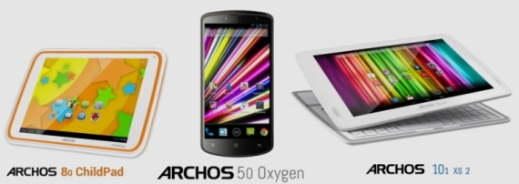 Новые планшеты и смартфоны Archos будут представлены на выставке IFA 2013
