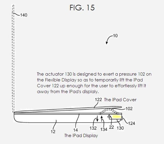 Apple патентует гибкие экраны с уникальными возможностями для своих планшетов и смартфонов