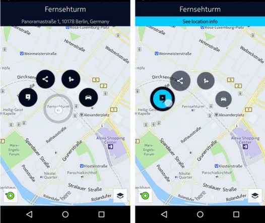 Программы для Android. Карты Nokia HERE обновились, получив новое и удобное контекстное меню