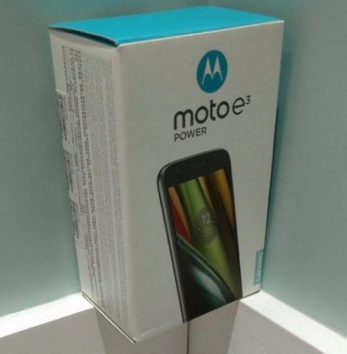 Moto E3 Power. Недорогой 5-дюймовый смартфон с мощной батареей поступил на рынок