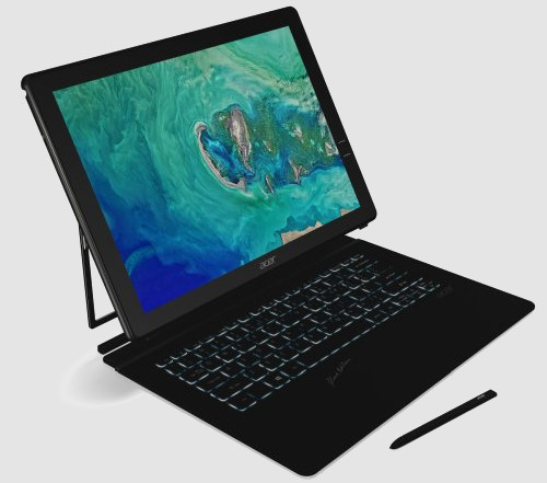 Acer Switch 7 Black Edition. Конвертируемый в ноутбук планшет со съемной клавиатурой, процессором Intel Kaby Lake-R и видеоадаптером NVIIDA GeForce MX150