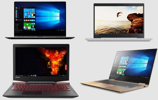 Ноутбуки Lenovo Yoga, IdeaPad и Legion с процессорами Intel Kaby Lake-R на подходе