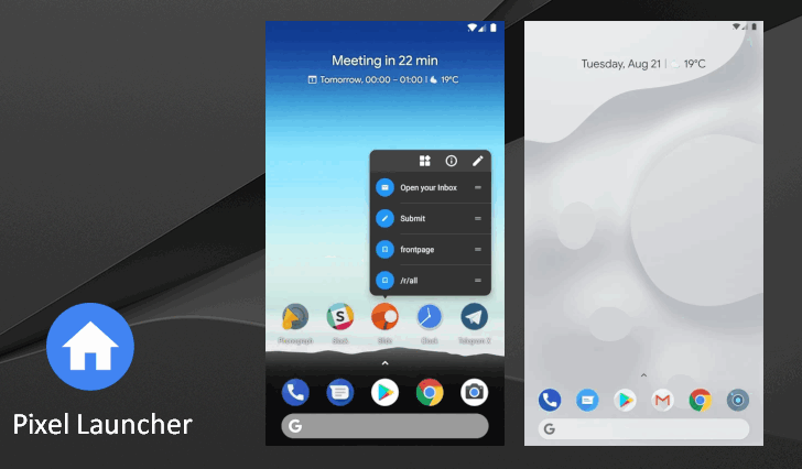 Приложения для Android. Rootless Pixel Launcher теперь можно скачать в Google Play Маркет