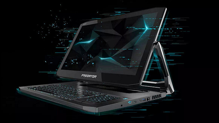 Acer Predator Triton 900. Конвертируемый в планшет игровой ноутбук с поворотным 4K дисплеем