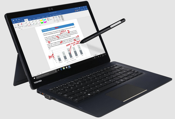 IFA 2018. Toshiba Portege X30T – конвертируемый в Windows планшет 13.3-дюймовый ноутбук
