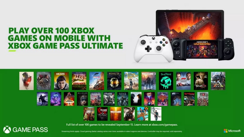 Xbox Game Pass для Android. Владельцы смартфонов и планшетов получат доступ к более чем 100 играм для Xbox One