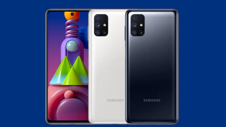 Скачать обои со смартфона Samsung Galaxy M51