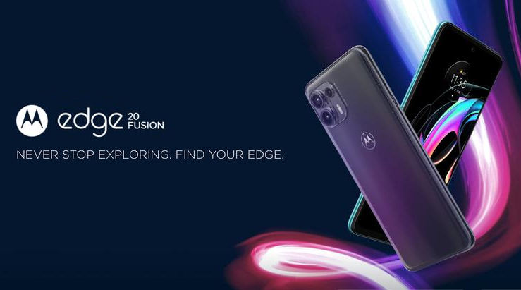 Motorola Edge 20 Fusion. Смартфон средней ценовой категории с OLED экраном, 108-Мп камерой и процессором Mediatek Dimensity 800U на борту готовится к выпуску