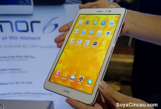 Восьмидюймовый Android планшет Huawei Honor Tablet, оснащенный 3G модемом начинает поступать в продажу