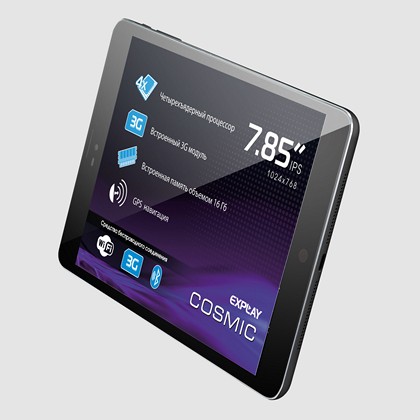 Explay Cosmic. Компактный Android планшет с четырехъядерным процессором на борту вскоре поступит в продажу в России