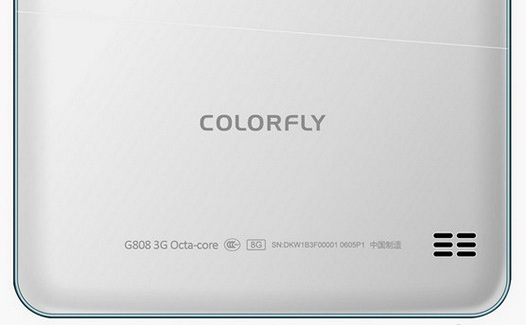 Colorfly G808 3G Android планшет с восьмиядерным процессором и 3G модемом на борту анонсирован компанией Colorful
