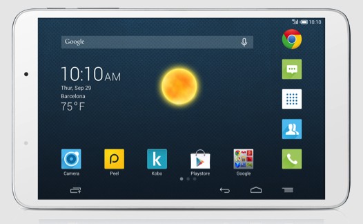 Alcatel OneTouch Hero 8. Восьмидюймовый Android планшет с восьмиядерным процессором и экраном Full HD разрешения