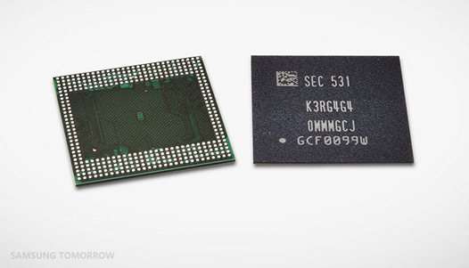 Смартфоны и планшеты с 6 - 12 ГБ оперативной памяти на подходе, благодаря новым чипам LPDDR4 DRAM от Samsung