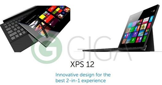 Dell XPS 12. Windows трансформер с 12.5-дюймовым экраном 4K разрешения, цифровым пером и съемной док-клавиатурой на подходе