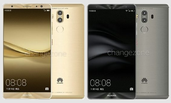 Huawei Mate 9. Свежие пресс-изображения смартфона