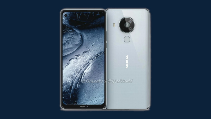 Nokia 7.3. Так будет выглядеть новый смартфон с 6,5-дюймовым дисплеем, камерой с четырьмя объективами и сканером отпечатков пальцев на задней панели
