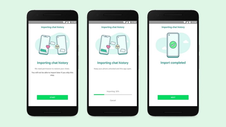 Возможность переноса чатов между с iOS на Android устройства вскоре должна появиться в WhatsApp