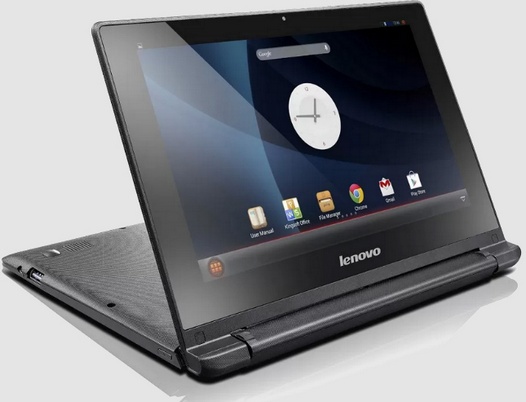 Lenovo IdeaPad A10: Еще один гибрид Android ноутбука, конвертируемого в планшет 