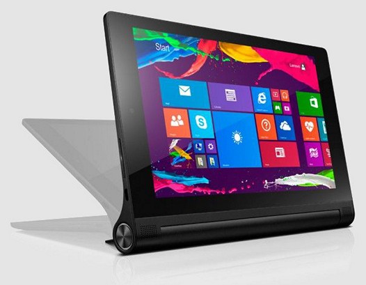 Четыре модели новых Android и Windows планшетов Lenovo Tablet 2 Yoga c 8 и 10-дюймовыми экранами начали поступать в продажу