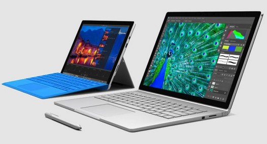 Microsoft Surface Pro 4 и Surface Book поступили в продажу
