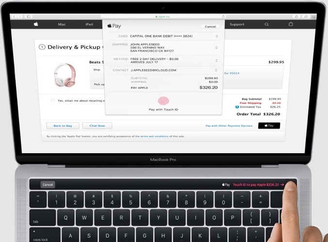Новый MacBook Pro получит сенсорную OLED панель Magic Toolbar над клавиатурой
