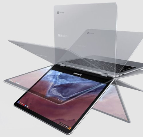 Samsung Chromebook Pro: Конвертируемый в планшет хромбук с сенсорным экраном высокого разрешения и поддержкой цифрового пера