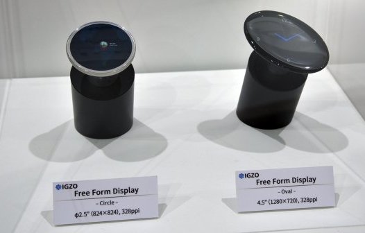 Дисплеи для смартфонов от Sharp с закругленными углами, а также круглые дисплеи сверхвысокого разрешения для устройств виртуальной реальности на подходе