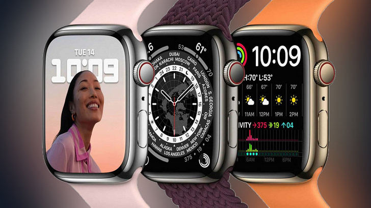 Цены умных часов Apple Watch Series 7 просочились в сеть перед анонсом