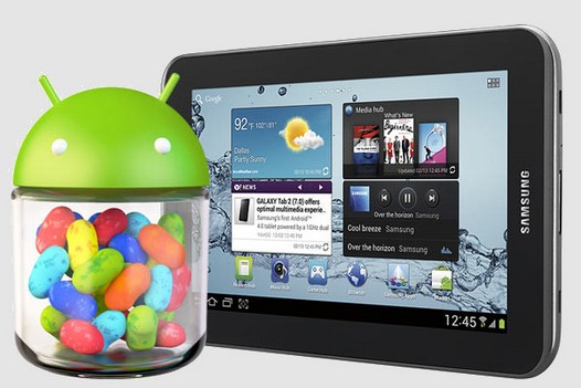 Обновление Android  Jelly Bean  для Samsung Galaxy Tab 2 7.0 (WiFi)