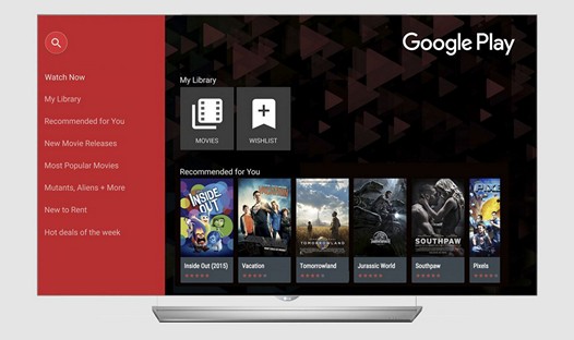 Приложение Google Play Фильмы вскоре будет доступно и на телевизорах LG Smart TV