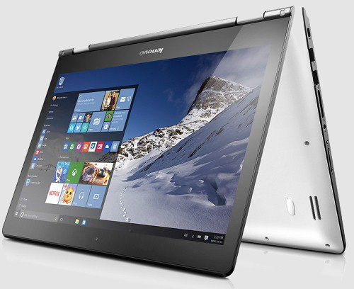 Lenovo YOGA 500. Гибрид ноутбука и Windows планшета с экраном 14 и 15,6 дюйма по диагонали выходит на российский рынок