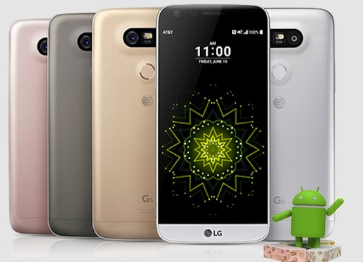 Обновление Android 7.0 Nougat для LG G5 выпущено и уже поступает на смартфоны в Корее