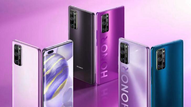 Honor V40. Смартфоны этой линейки не получат новый процессор Kirin от Huawei и будут выполнены на базе чипа MediaTek Dimensity 1000+