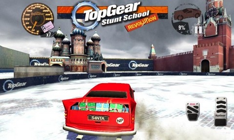 Новые игры для планшетов. Top Gear Stunt School Revolution 
