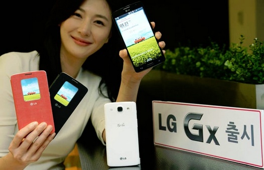 LG Gx. 5.5-дюймовый Full HD фаблет с процессором Snapdragon 600 представлен официально