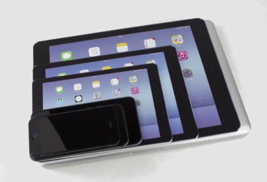 Так будет выглядеть iPad Pro по сравнению с другими планшетами Apple (Видео)?