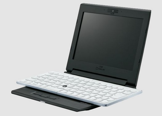 Portabook XMC10. Восьмидюймовый Windows ноутбук с 12-дюймовой клавиатурой
