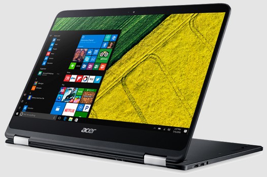 Acer Spin 7. Самый тонкий в мире конвертируемый в планшет ноутбук появился в продаже 