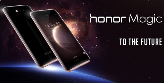 Huawei Honor Magic. 5.09-дюймовый смартфон с изогнутым дисплеем, сдвоенной камерой и батареей с супербыстрой зарядкой официально