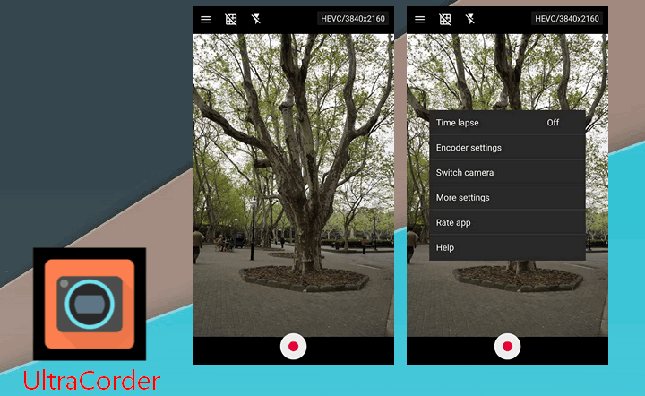 Новые приложения для Android. UltraCorder — видеокамера с поддержкой формата HEVC/H.265 сэкономит много места в памяти вашего смартфона