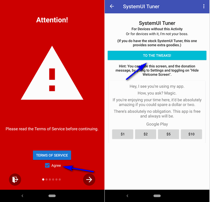 Как скрыть ненужные значки на панели уведомлений Android 