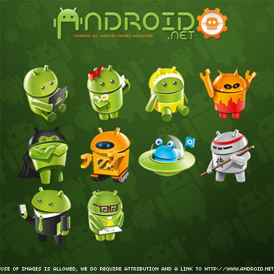 Android avatars 1