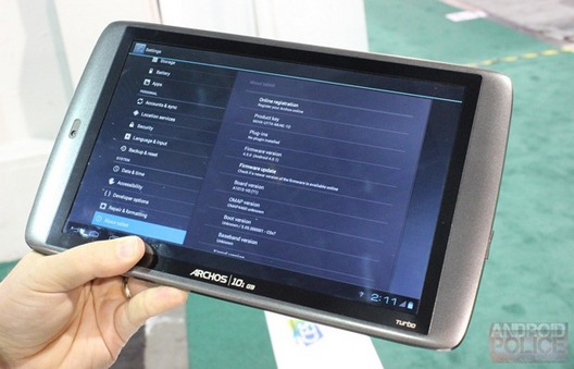 Обновление Android 4 для планшетов Archos