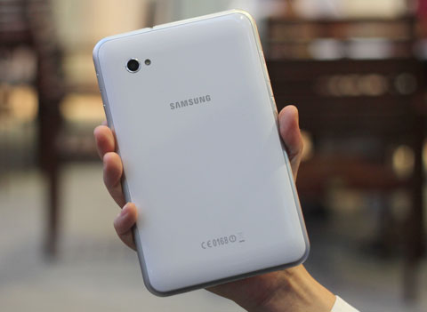 Samsung Galaxy с белым корпусом
