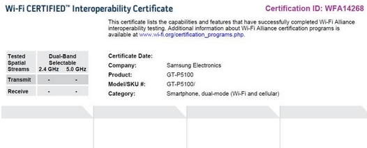 Samsung GT-P5100