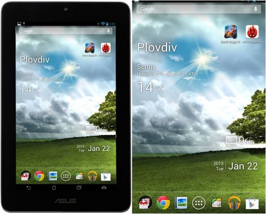 Первое знакомство с планшетом Asus MeMo Pad 7