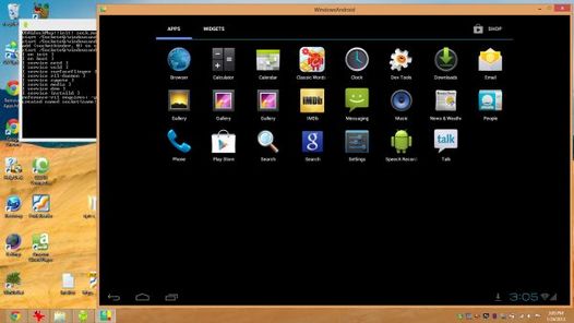 Запускаем Android 4.0 ICS на Windows планшете или компьютере, как обычное приложение, с помощью WindowsAndroid 